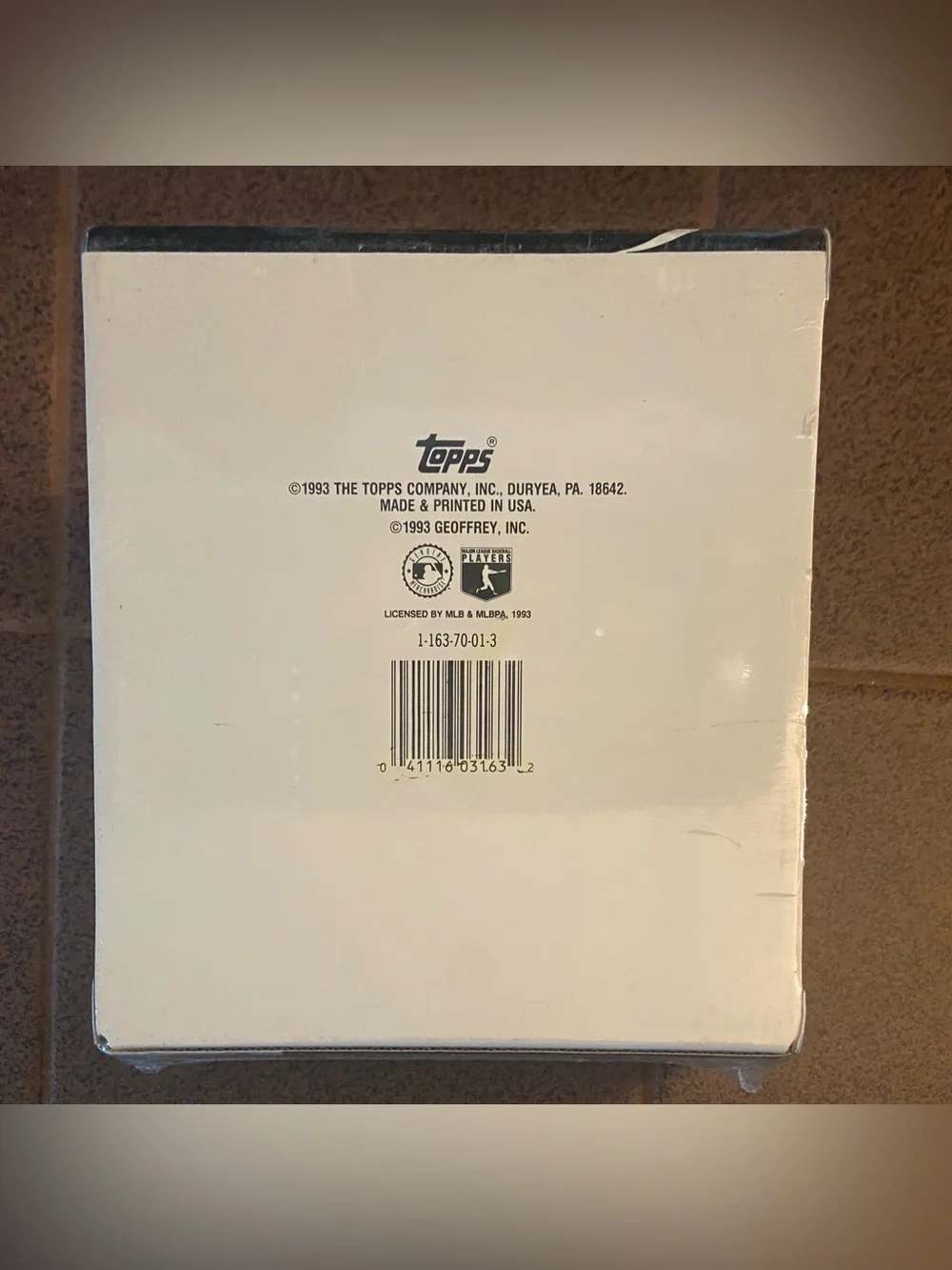 1993 Topps Toys 'R' Us Baseball Set – 100 Cards & Photos – Factory Sealed Box